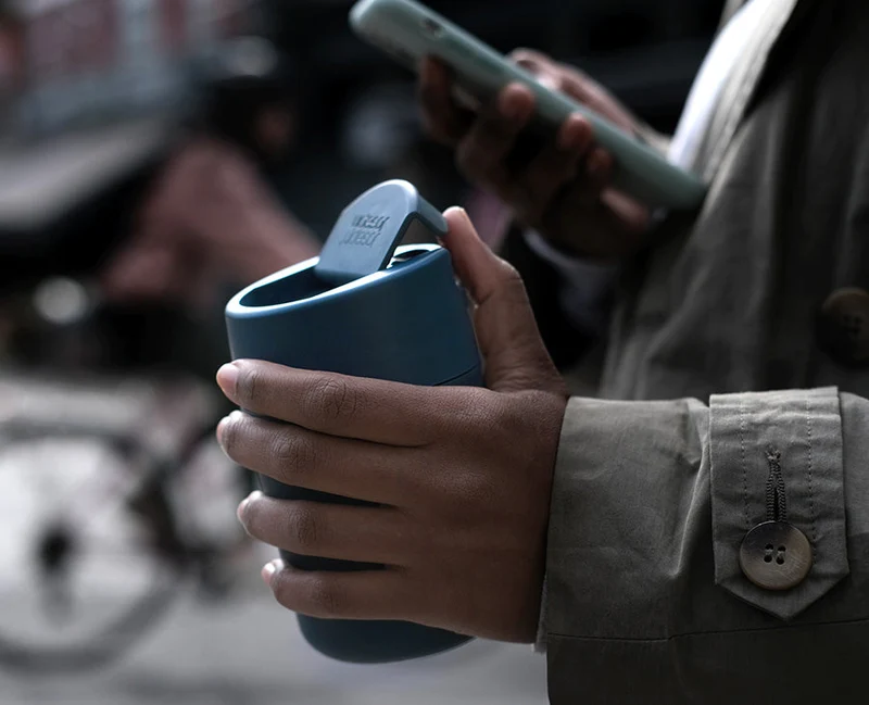 Mug Réutilisable Bleu 340ml Sipp™