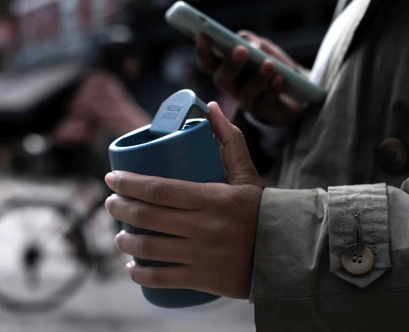 Mug Réutilisable Bleu 340ml Sipp™