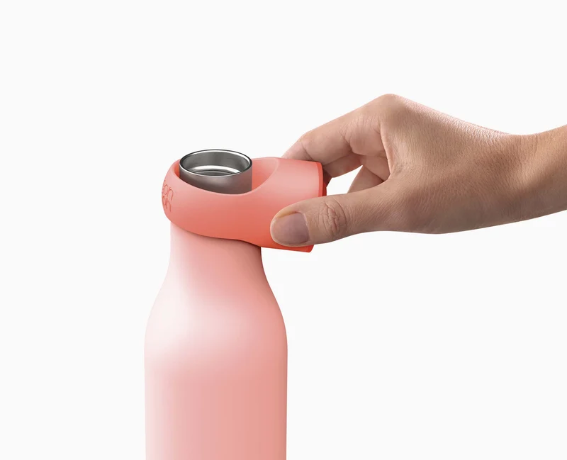 Gourde Isotherme Corail en Inox 500ml Loop™