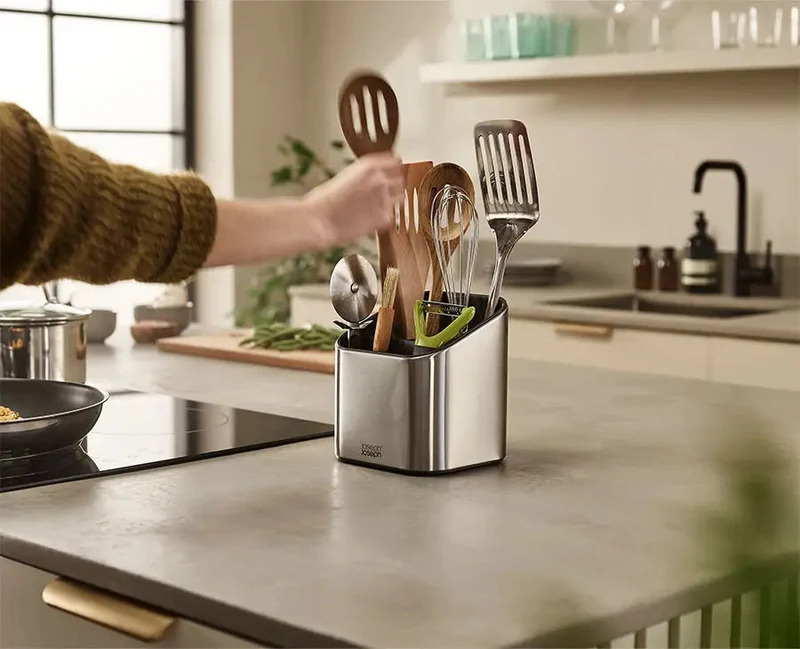 Panier à Ustensiles à Plusieurs Niveaux en Inox Surface™