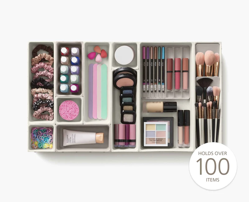 Rangement Maquillage pour Tiroir 12 Pièces
