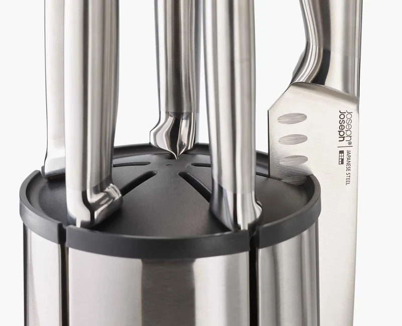 Carrousel de Couteaux en Acier Inoxydable Japonais Elevate™ - 5 pièces