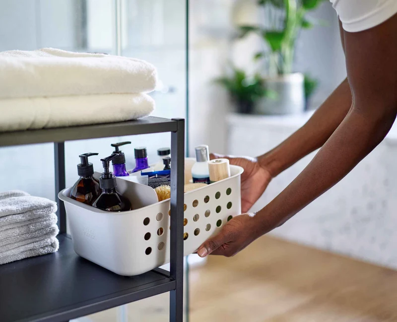 Grand Panier de Rangement Salle de Bain EasyStore™