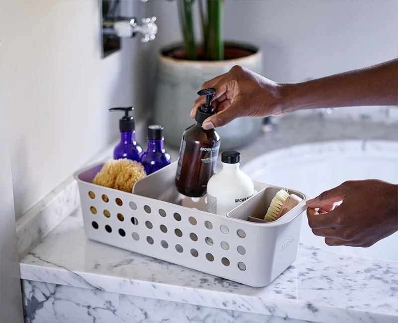 Panier de Rangement Salle de Bain Moyen EasyStore™