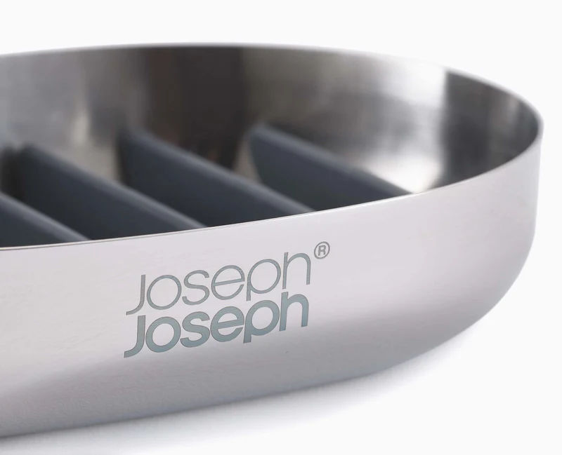 Porte-Savon Avec Égouttoir Inox EasyStore™ Luxe