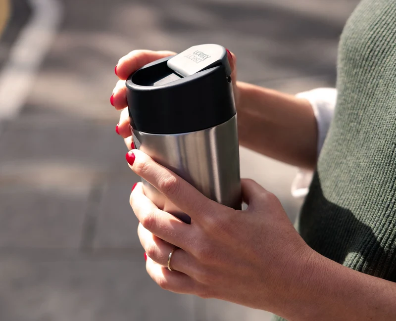 Grand Mug Réutilisable en Inox 454ml Sipp™