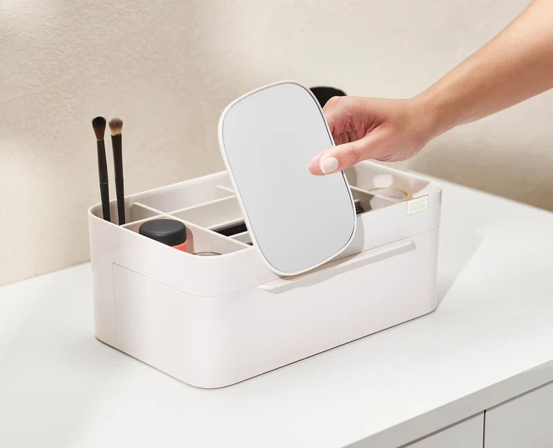 Grand Rangement Maquillage Avec Miroir Viva