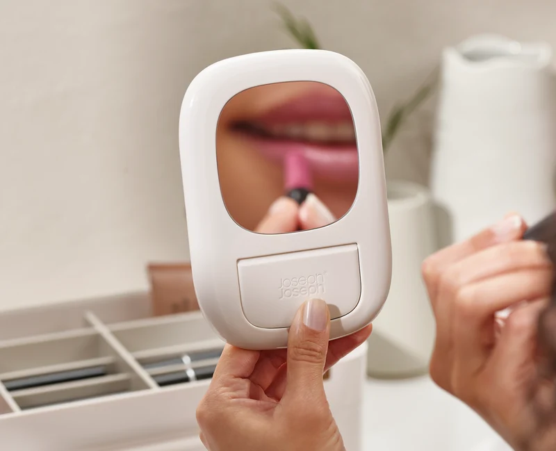 Grand Rangement Maquillage Avec Miroir Viva