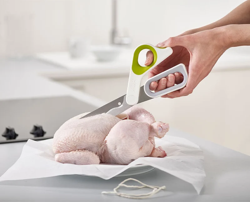 Ciseaux de Cuisine Verts PowerGrip™