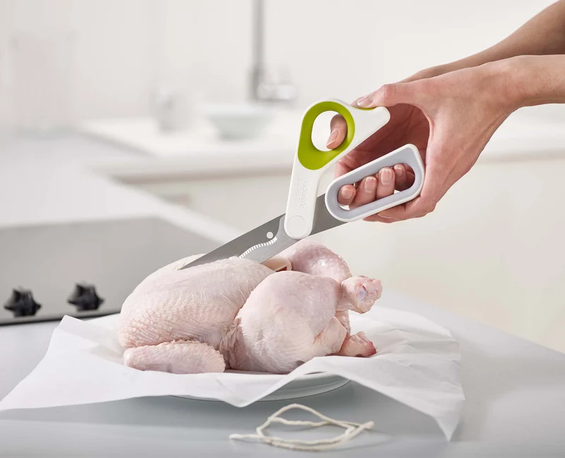 Ciseaux de Cuisine Verts PowerGrip™
