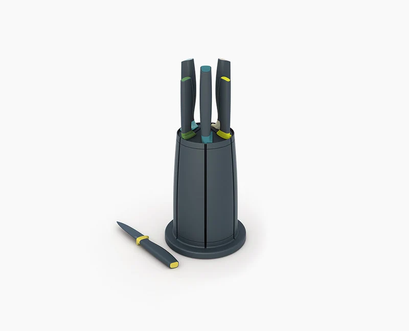 Carrousel de 6 Couteaux de Cuisine Opale Elevate™