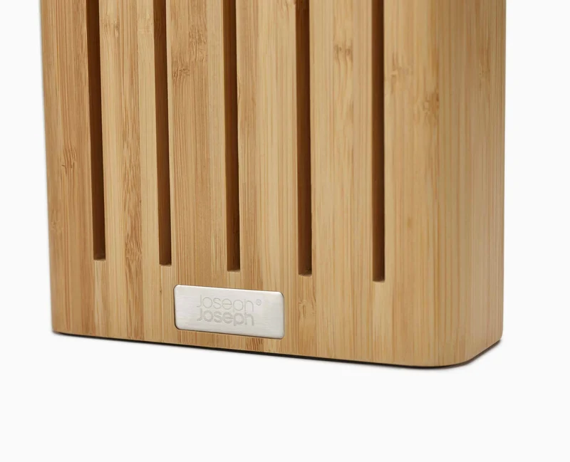 Ensemble de 5 Couteaux de Cuisine Elevate™ avec Bloc en Bambou