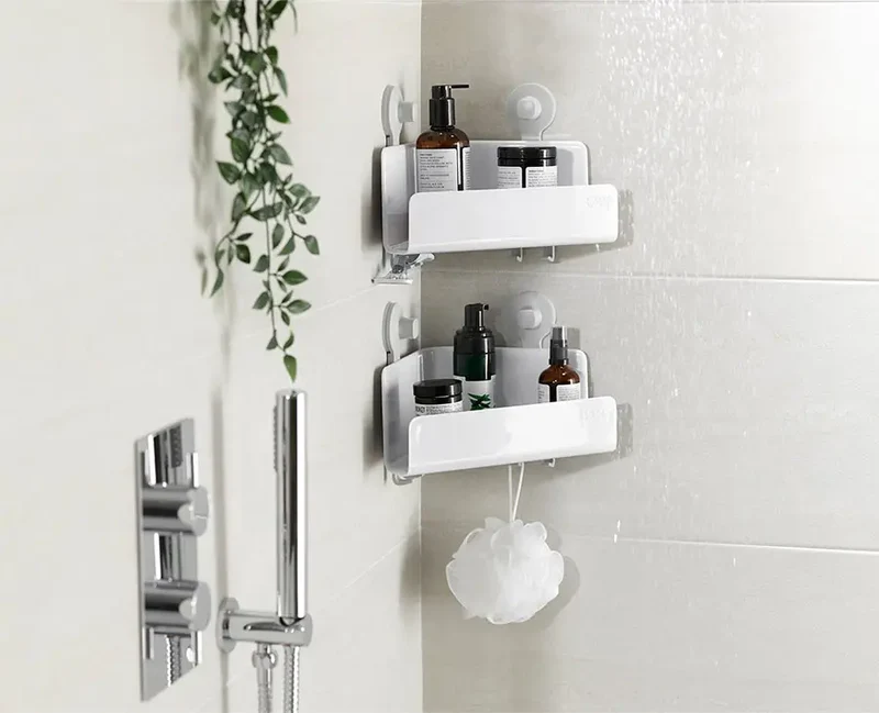 Set de 2 Étagères d'Angle de Douche EasyStore™