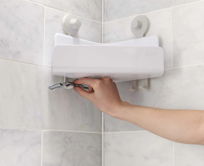 Set de 2 Étagères d'Angle de Douche EasyStore™