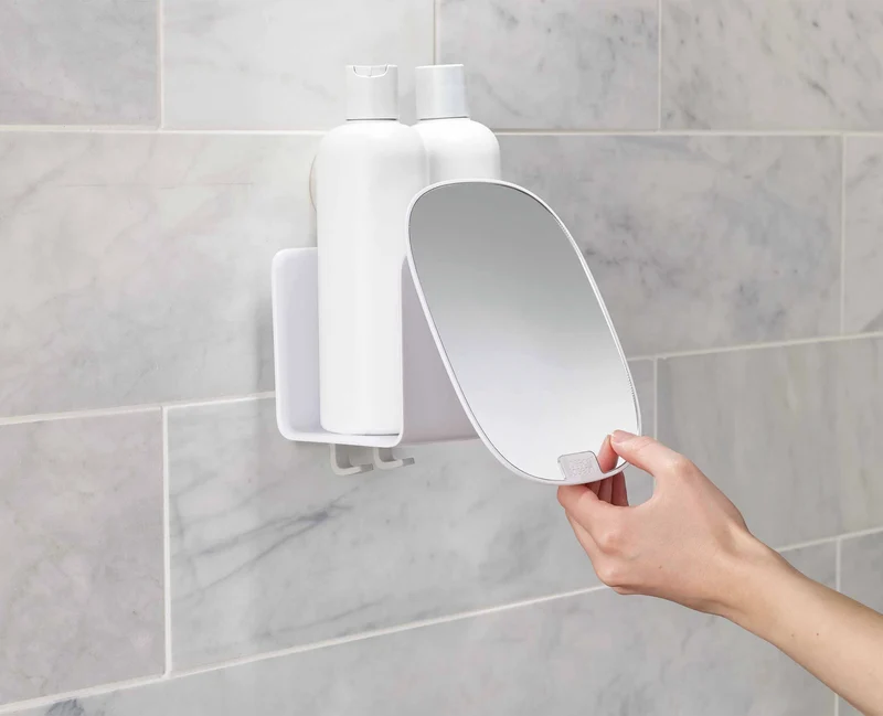 Petite Étagère de Douche avec miroir EasyStore™