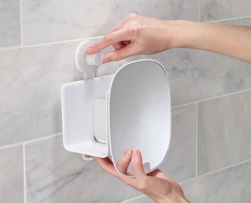 Petite Étagère de Douche avec miroir EasyStore™
