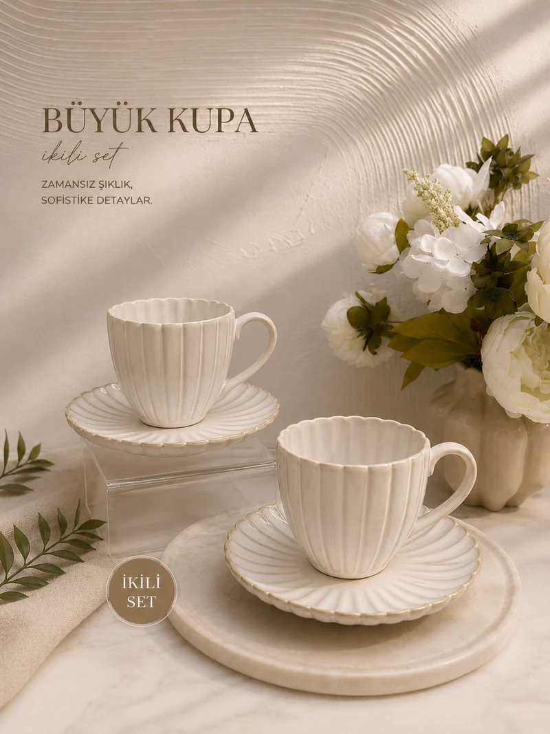 Paris Coffee Set | İkili Set 275ml