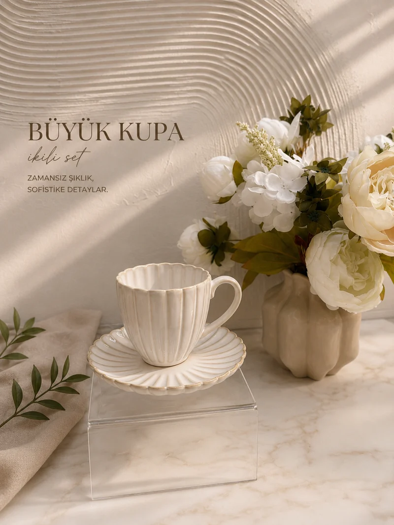 Paris Coffee Set | İkili Set 275ml