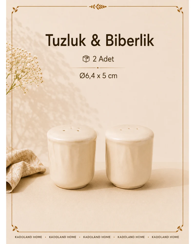 Bricard Remy 27 Parça Porselen Yemek Takımı | Beyaz - Taupe | 6 Kişilik
