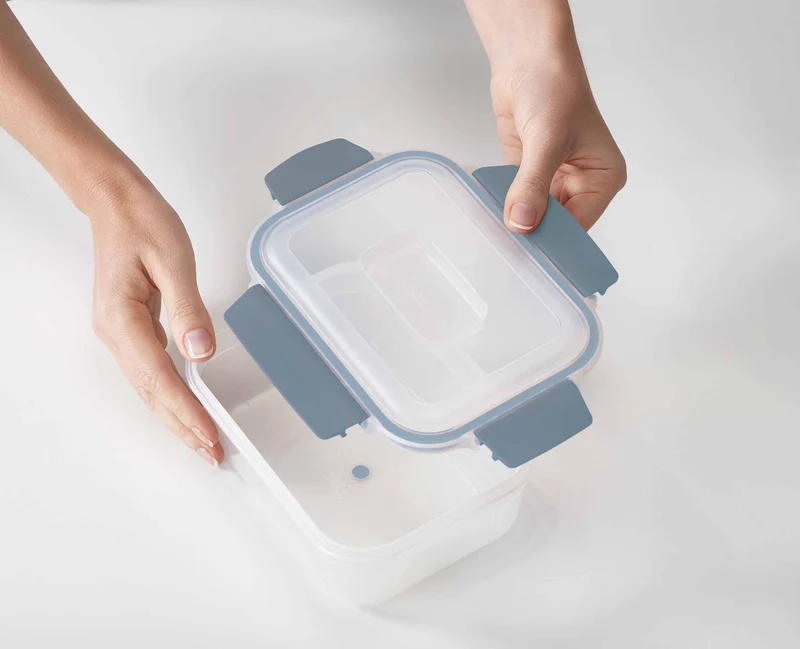 Lot de 5 Boîtes de Conservation Compactes Plastique en Bleu Nest™ - Éditions