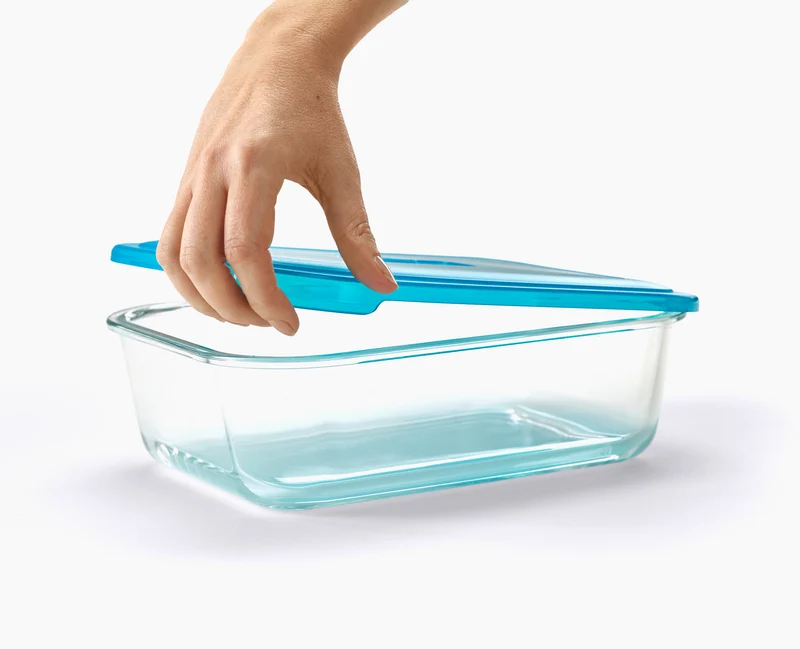 Set de 4 Boites de Conservation en Verre Nest™ Glass