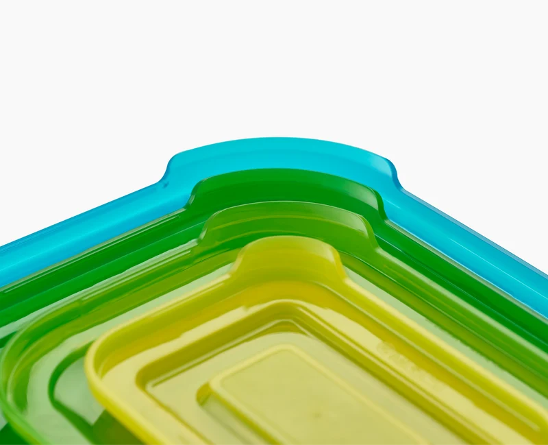 Set de 4 Boites de Conservation en Verre Nest™ Glass