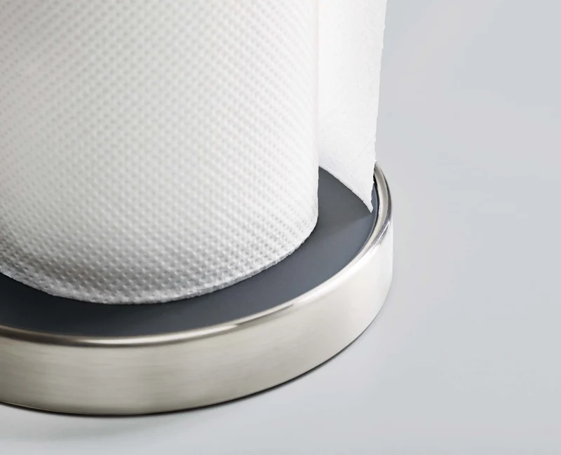 Porte Essuie-tout de Cuisine Gris Push&Tear™