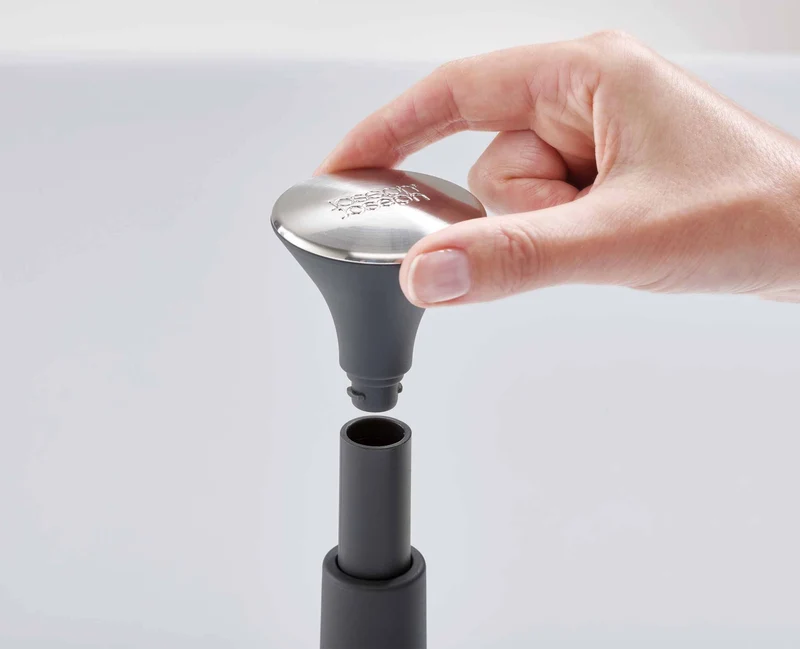 Porte Essuie-tout de Cuisine Gris Push&Tear™