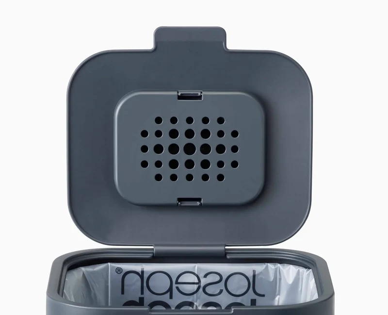 Poubelle Compost Anti Odeur Cuisine Gris Stack