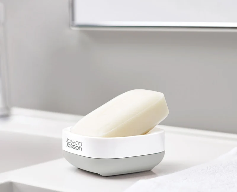Porte-Savon Gris Compact Slim™