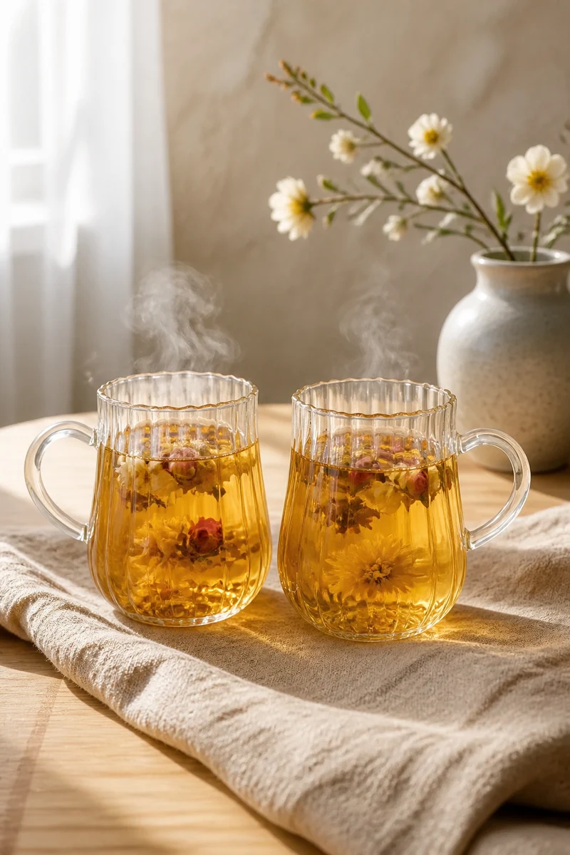 Lale Cam Kupa İkili | 300 ml