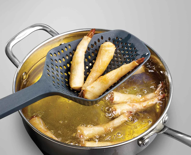 Cuillère Passoire en Gris Scoop™ Plus