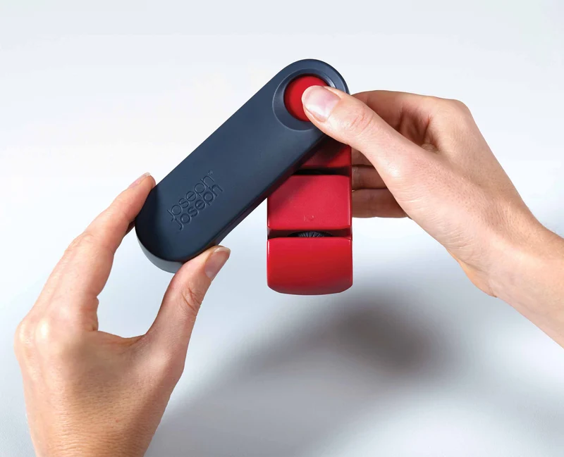 Aiguiseur à Couteau Pliant Rouge Rota™
