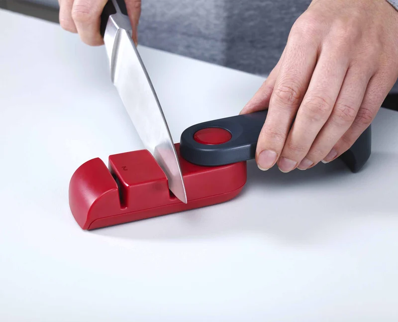 Aiguiseur à Couteau Pliant Rouge Rota™