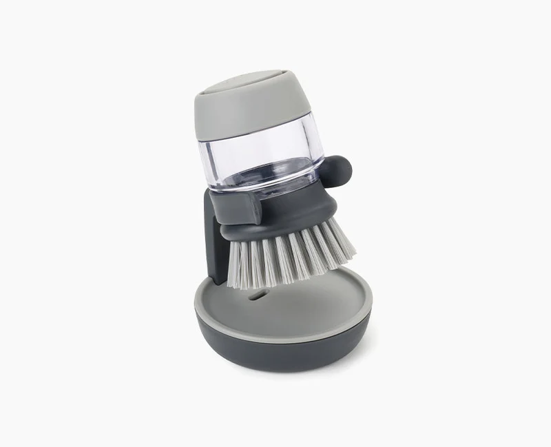 Brosse avec Réservoir Liquide Vaisselle Palm Scrub™