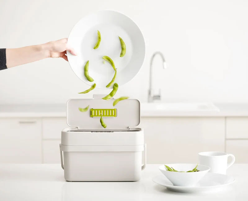 Bac à Compost 4L Blanc Compo™
