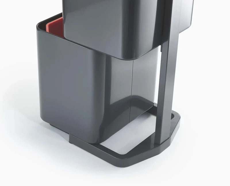 Poubelle de Tri 60l Gris Totem Max