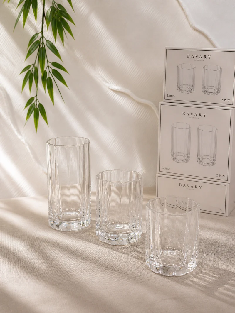 Bavary Luno İkili Bardak Seti Orta Boy 320ml