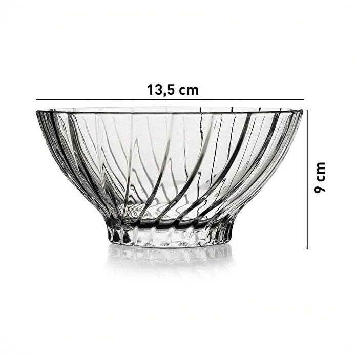 Pasabahce Bouquet 530024 4'lü Kase 455 cc