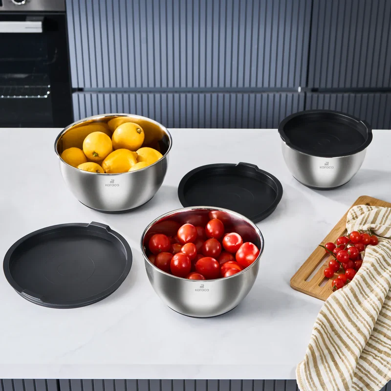 Karaca Blendbox 3'lü Karıştırma Seti, Inox