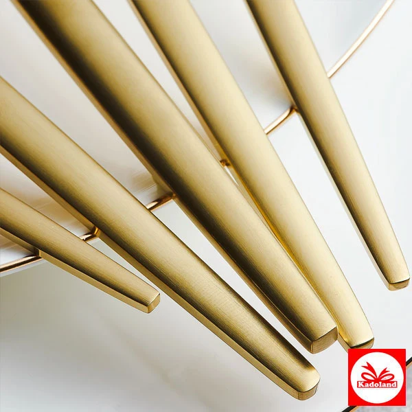 Karaca Orion Matte Gold 30 Parça 6 Kişilik Çatal Kaşık Bıçak Seti