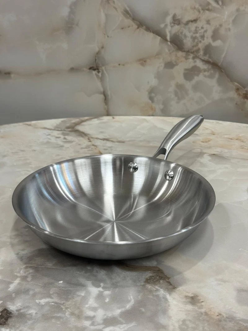 Bavary Inox Paslanmaz Tava 20 Cm/ Paslanmaz Çelik Pan 20 CM