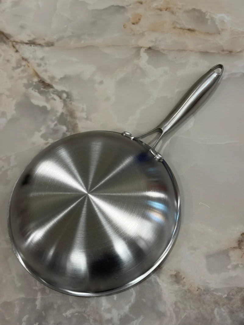 Bavary Inox Paslanmaz Tava 20 Cm/ Paslanmaz Çelik Pan 20 CM