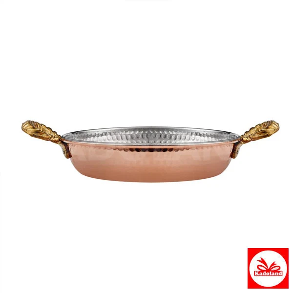 Bakır Tava Deko 22 cm