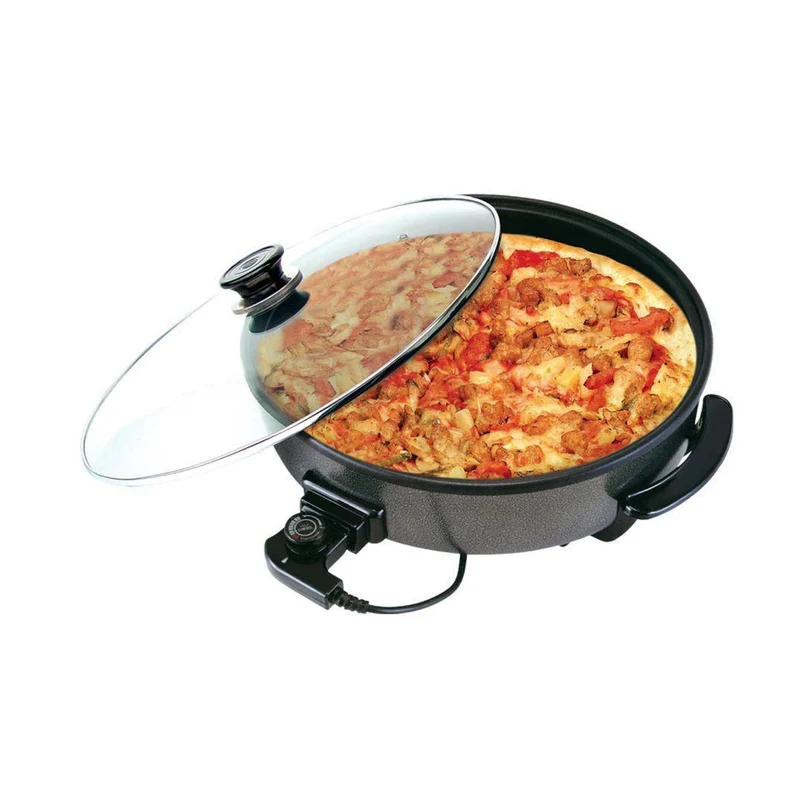 Mulex | Easy Elektrikli 42 cm Pizza Tavası (Pizza pan) | 11 cm derinlik | Mx013