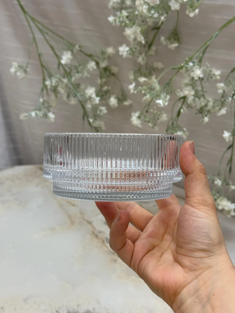 Bavary Glass Snack Kase with foot - 500 ml