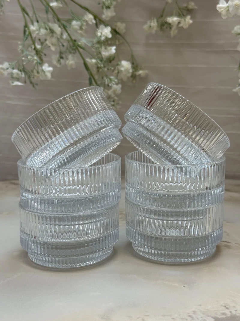 Bavary Snack Set with foot Small Kase - 200 ml - 6 Parça. Set