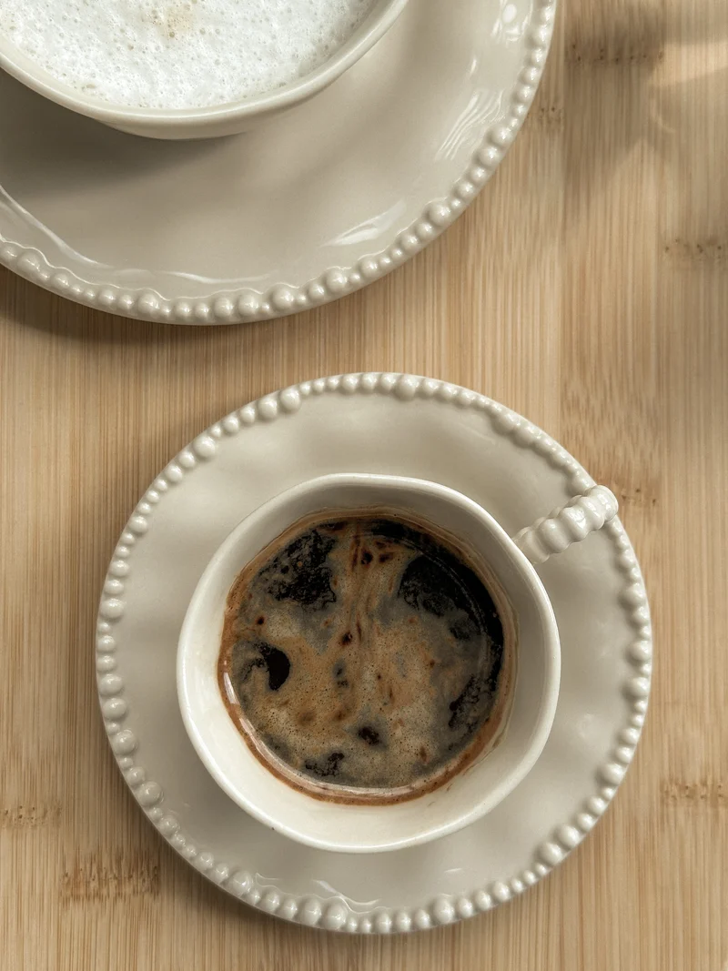 Kadoland Palermo Turkse Koffie & Espresso Set 12 Parça | Bej
