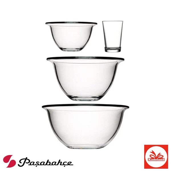 Paşabahçe 4 Parça Arda Turkmen Hazırlık Seti | 4 Dlg. Kommen Set | 7832