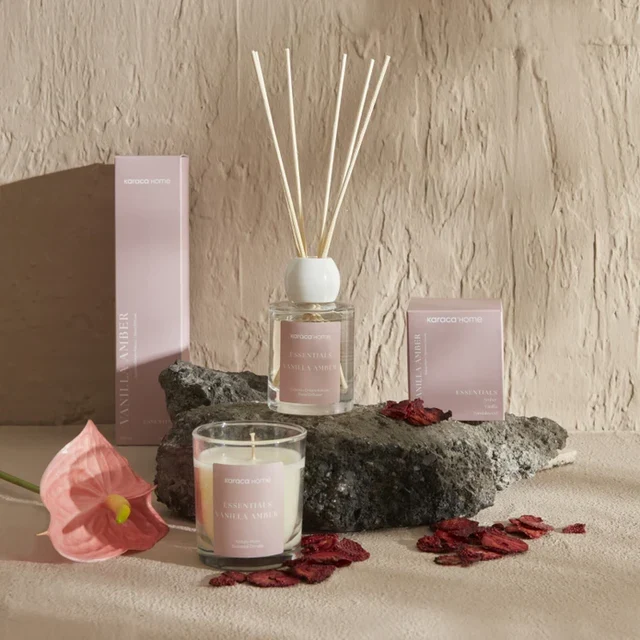 Karaca Home Essentials Vanilla Amber Reed Diffuser 100 ml